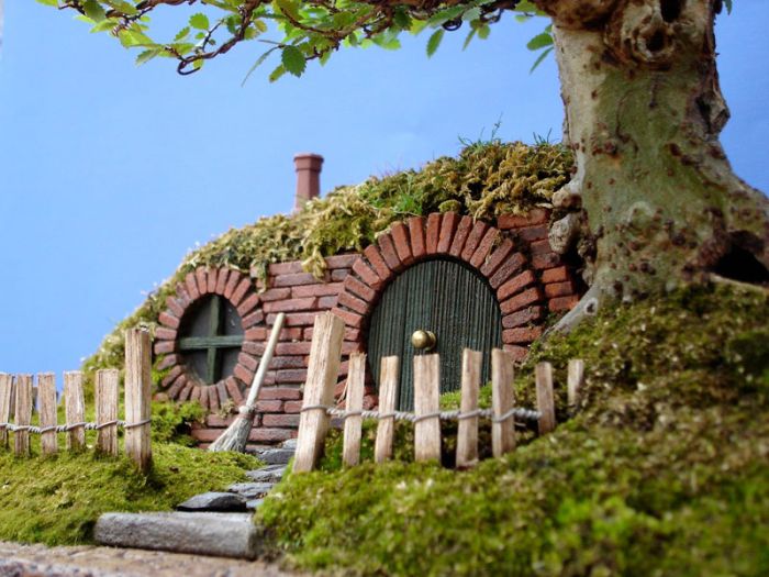 A Bonsai Baggins Hobbit Home