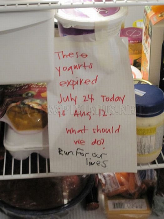 Hilarious and Angry Roommate Messages 