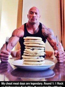 Photos from The Rock’s Twitter