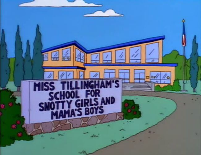 Funny Signs From The Simpsons, part 3