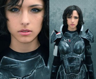 Amazing Mass Effect Female Shepard Cosplay
