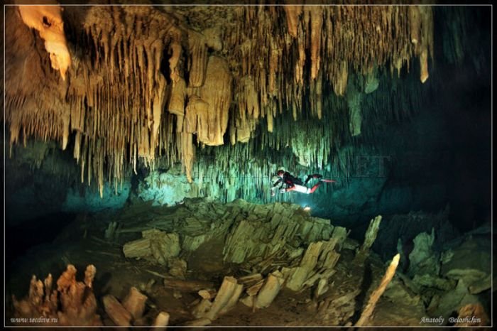 Beautiful Underwater Caves 