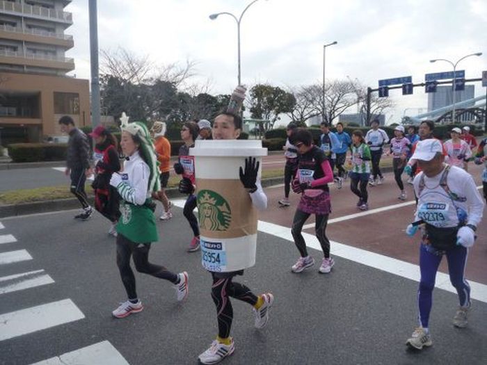 People of the Tokyo Marathon