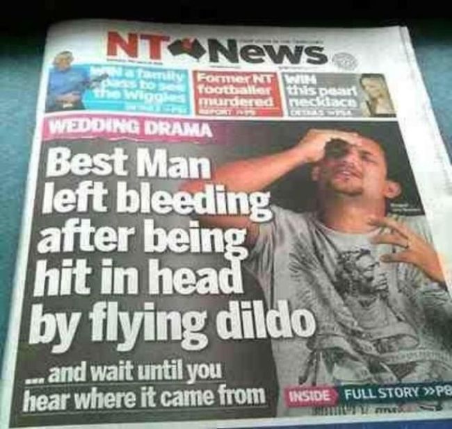 WTF Newspaper Headlines