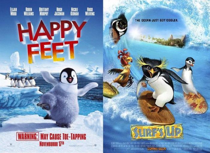 Almost Identical Movies That Were Released At the Same Time