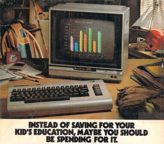 Computers for the little ones in the early 80's