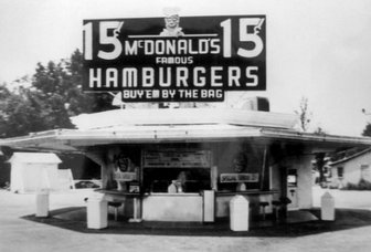 The first McDonald's in the world
