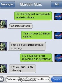 Texts from Superheroes