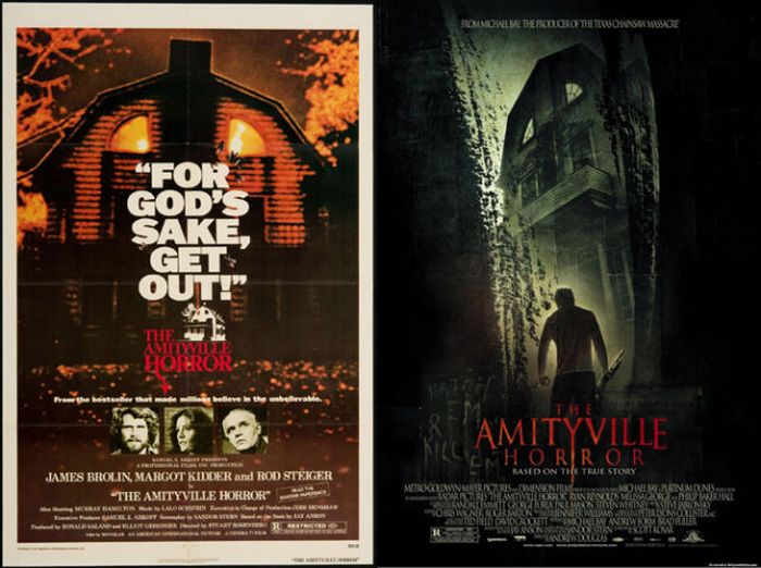 Original Horror Movie Posters vs. Their Remakes