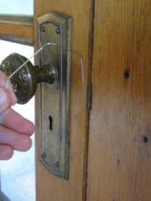 How to Open a Lock with a Paper Clip
