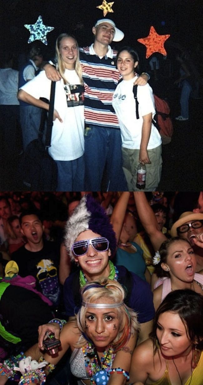 Rave Kids. '90s vs Today
