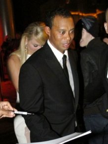 Tiger Woods Has a Funny Look