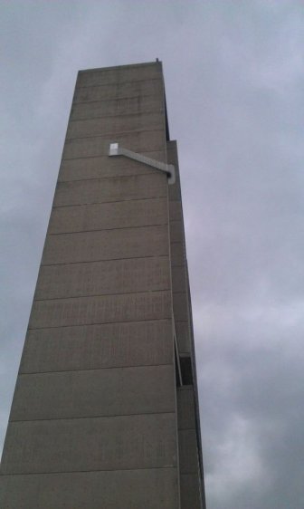 Staircase on a Swiss Skyscraper