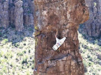 Extreme Ironing at Its Best