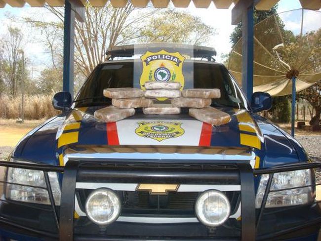 Confiscated by Brazilian Police