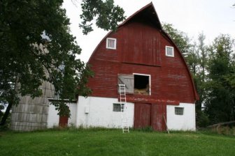 Barn Turned into a Cabin