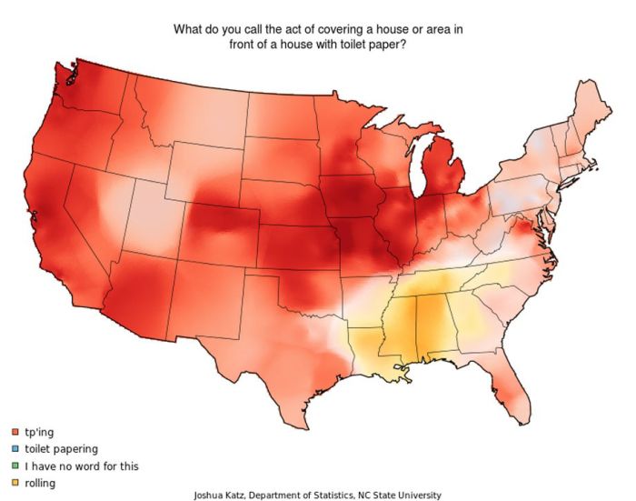 Map of American Accents