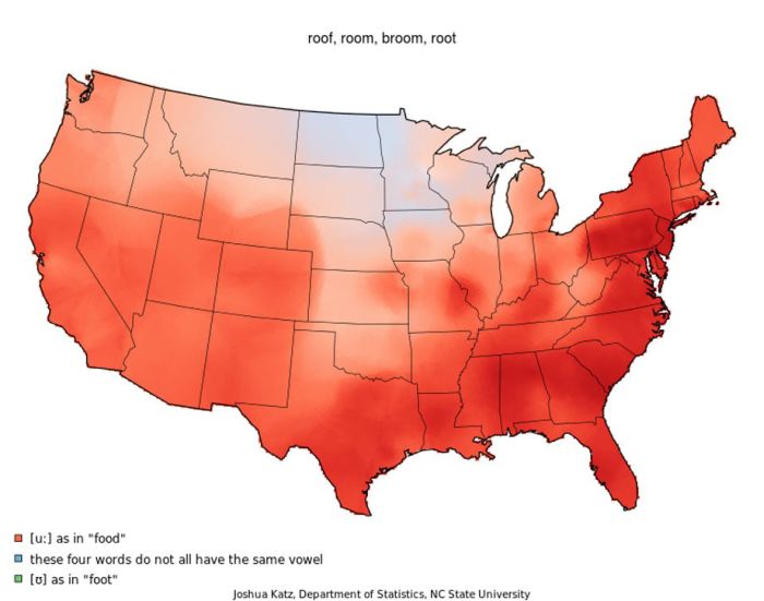 Map of American Accents