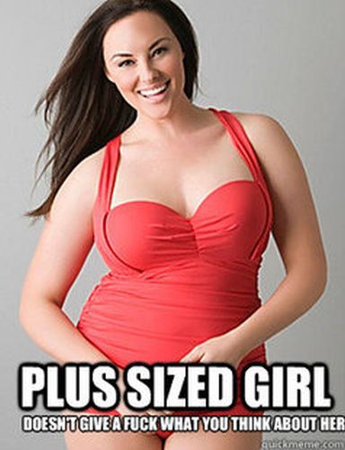 Good Sport Plus Size Woman Meme