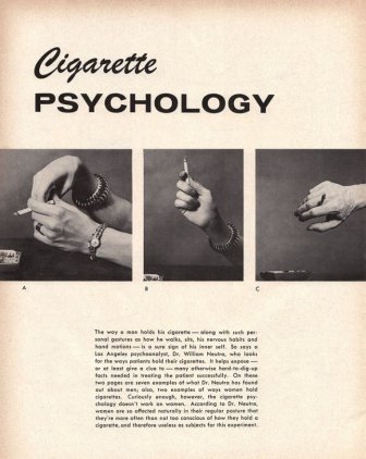 The Psychology Of Holding A Cigarette