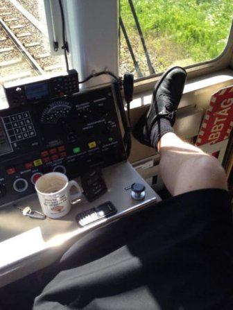 Swedish Train Drivers Wearing Skirts