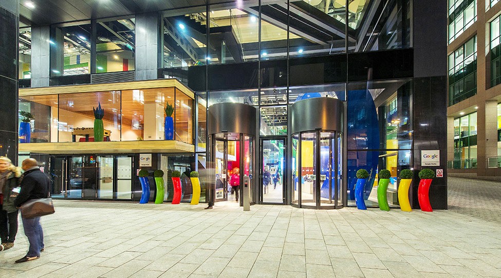 The European headquarters of Google in Dublin