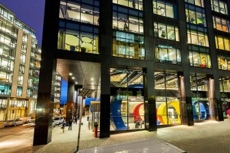 The European headquarters of Google in Dublin