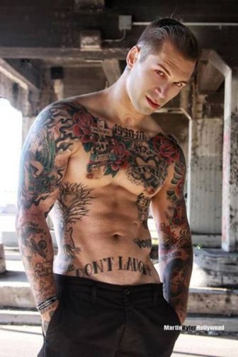 Male Model Alex Minsky