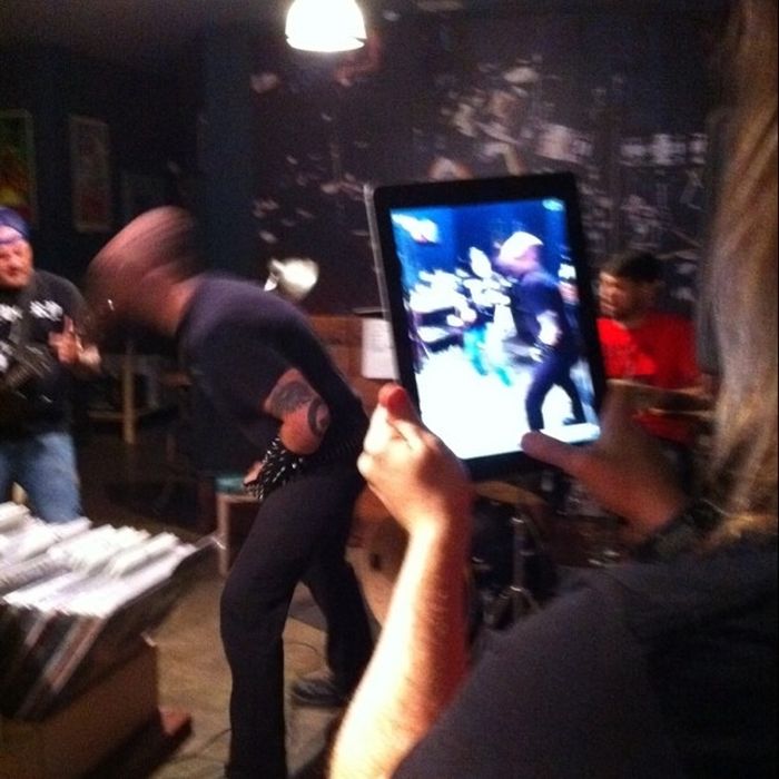 People Taking Pictures With Ipads