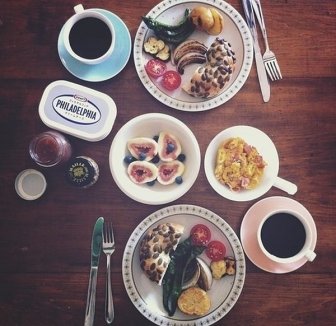 Beautiful Instagram Breakfast Photos