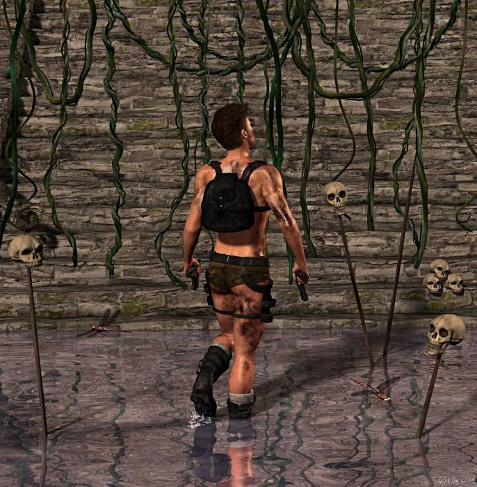 Male Lara Croft