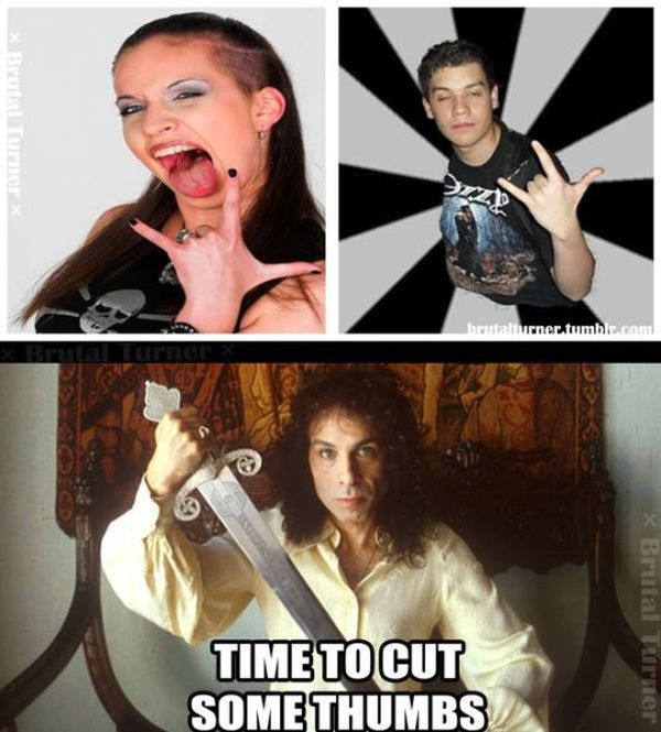 Funny Photos for Metal Lovers