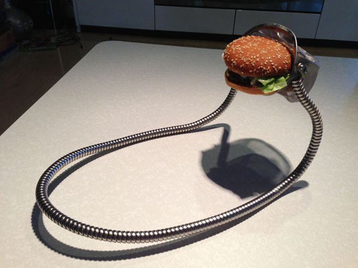 Hands-Free Burger Holder