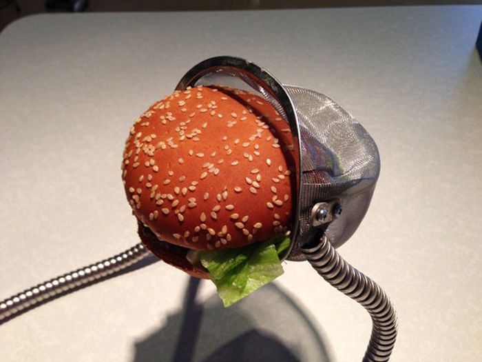 Hands-Free Burger Holder