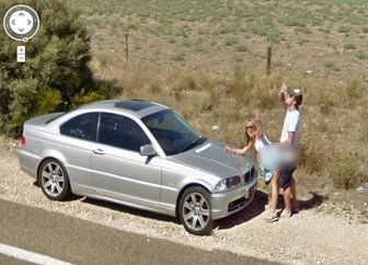 Unusual Images on Google Street View