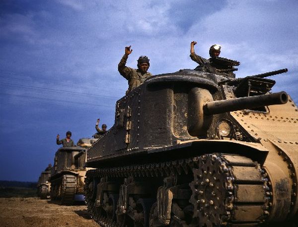 Colorized WWII USA Photos