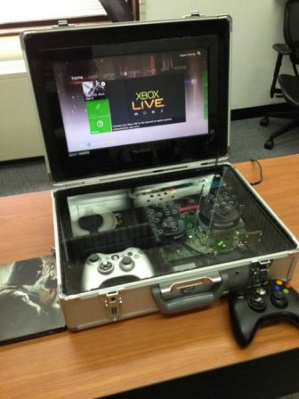 Custom-Made Xbox Briefcase