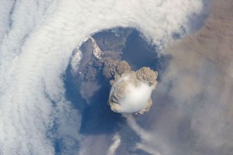 Volcanic Eruptions as Seen from Space