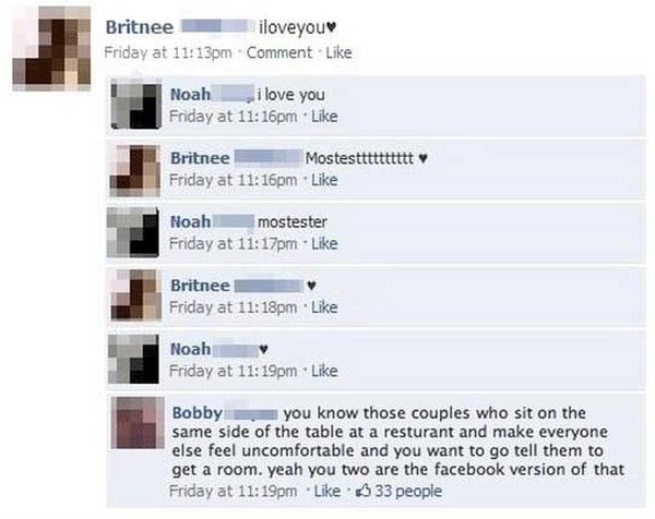 Annoying Couples On Facebook
