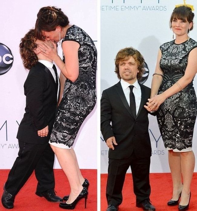 Peter Dinklage and His Wife Celebrities