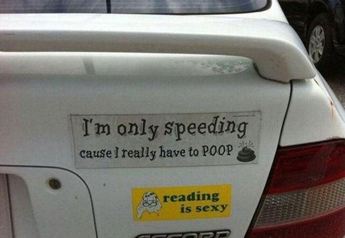 Hilarious Bumper Stickers