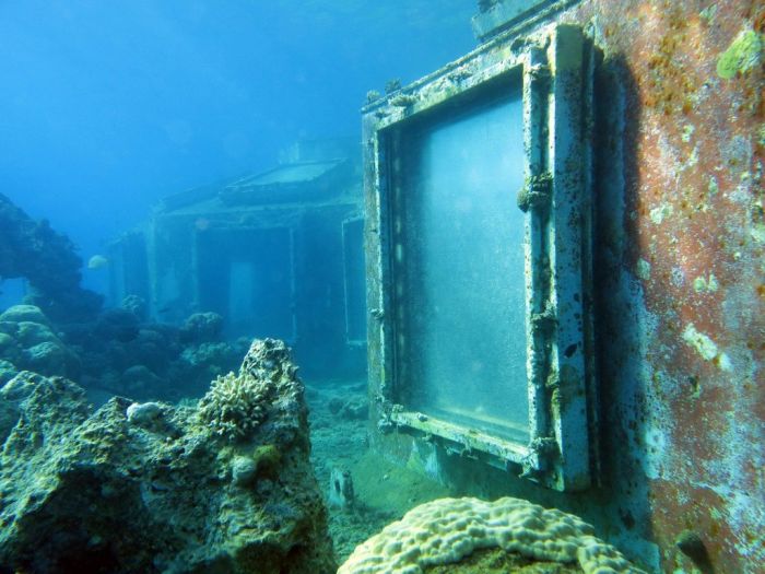 Abandoned Underwater Strip Club
