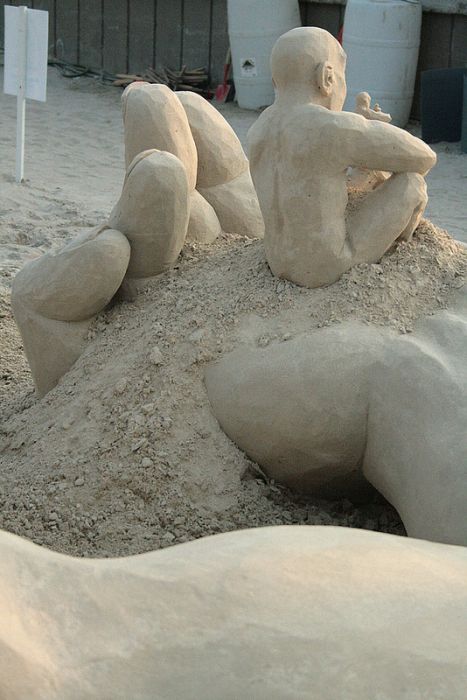 The Infinity Sand Sculpture