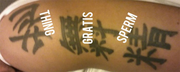 Chinese Character Tattoos Translated