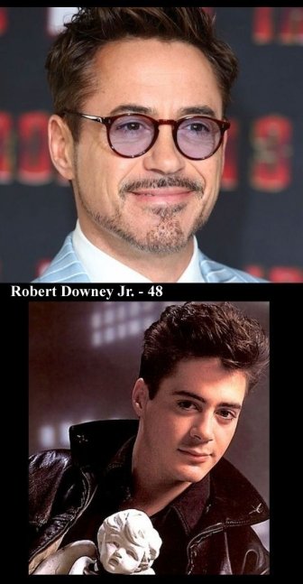 Actors Then and Now