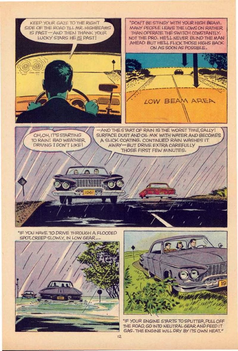 Comics from Chrysler in 1961, part 1961