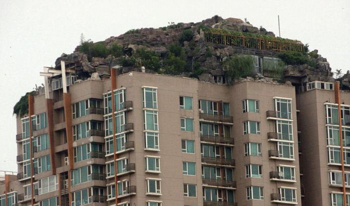 Mountain Villa on Top of Apartment Block