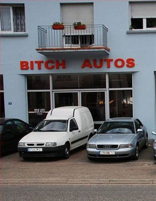Funny Car Dealership Names