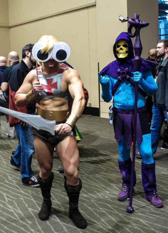 Cosplay with Giant Googly Eyes