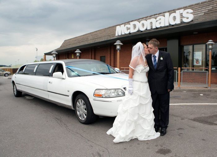 Wedding in McDonald's